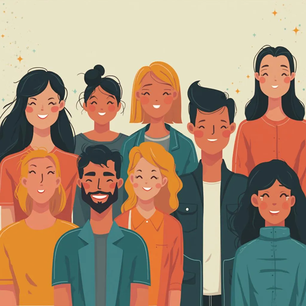 Icono de clientes satisfechos